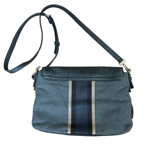 Kate Spade Jackson Street Harlyn Crossbody Pebble Leather Charcoal Small Bag - Picture 3 of 15